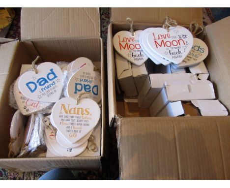 Ceramic novelty signs - NEW