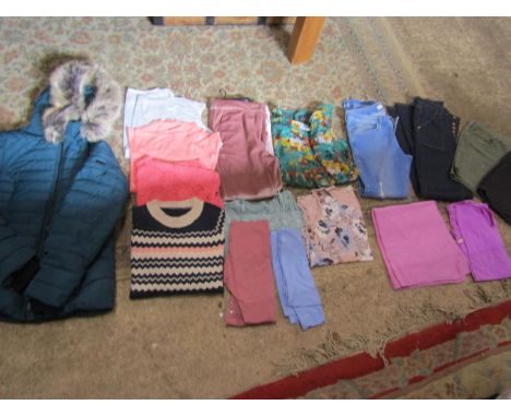 Ladies clothing inc New Centigrade winter coat, Fatface, Next, River Island etc etc most size 12
