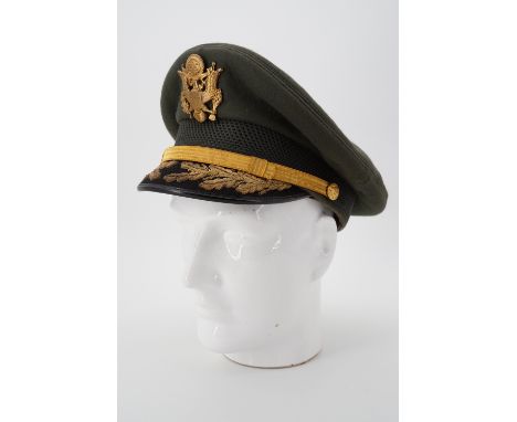 A Vietnam War period US Army General's peaked cap by Bancroft