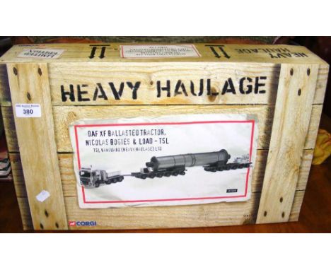 Boxed Corgi Heavy Haulage Ballasted Tractor
