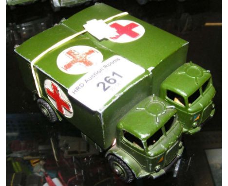 Two Dinky Toys No. 626 Military Ambulances