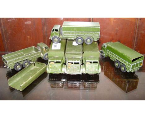 Dinky Toys No. 622 six 10-ton Army Trucks