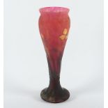 Vase, Glas, Mado, Paul Daum, Nancy, um 1920