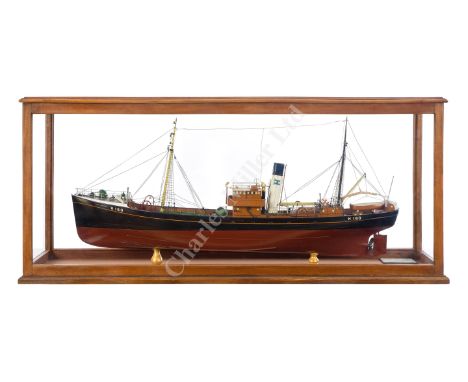 A BUILDER'S MODEL FOR THE HULL TRAWLER LADY LAVINIA [H 160] , BUILT BY COOK, WELTON &amp; GEMMEL LTD. FOR JUTLAND AMALGAMATED