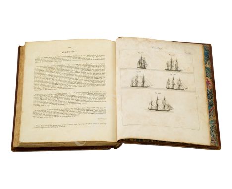 'THE YOUNG SEA OFFICER'S SHEET ANCHOR, OR A KEY TO THE LEADING OF RIGGING, AND TO PRACTICAL SEAMANSHIP' Darcy Lever for John 