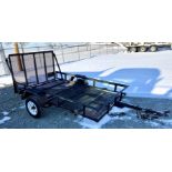 2004 4’x8’ custom-made bumper pull trailer - NO TITLE