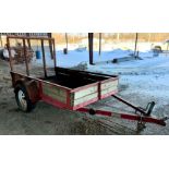 1998 5’x8’ Teghtmeyer bumper pull trailer - NO TITLE
