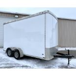 2015 7’x14.5’ Stealth Aluminum Cargo Bumper- Pull Trailer - CERT OF ORIGIN