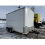 2015 7’x14.5’ Stealth Aluminum Cargo Bumper- Pull Trailer - CERT OF ORIGIN