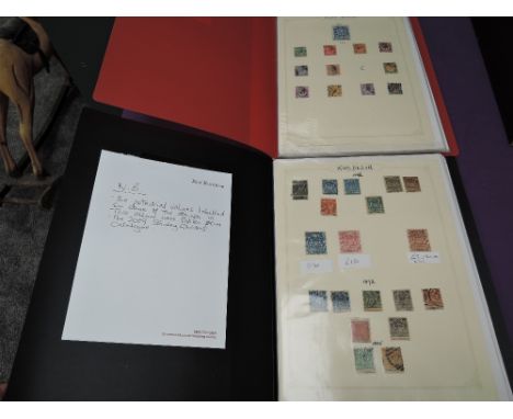 Two Commonwealth Stamp Albums, mint &amp; used including Rhodesia 1892 to 1917, Southern Rhodesia 1924 to 1978, Northern Rhod