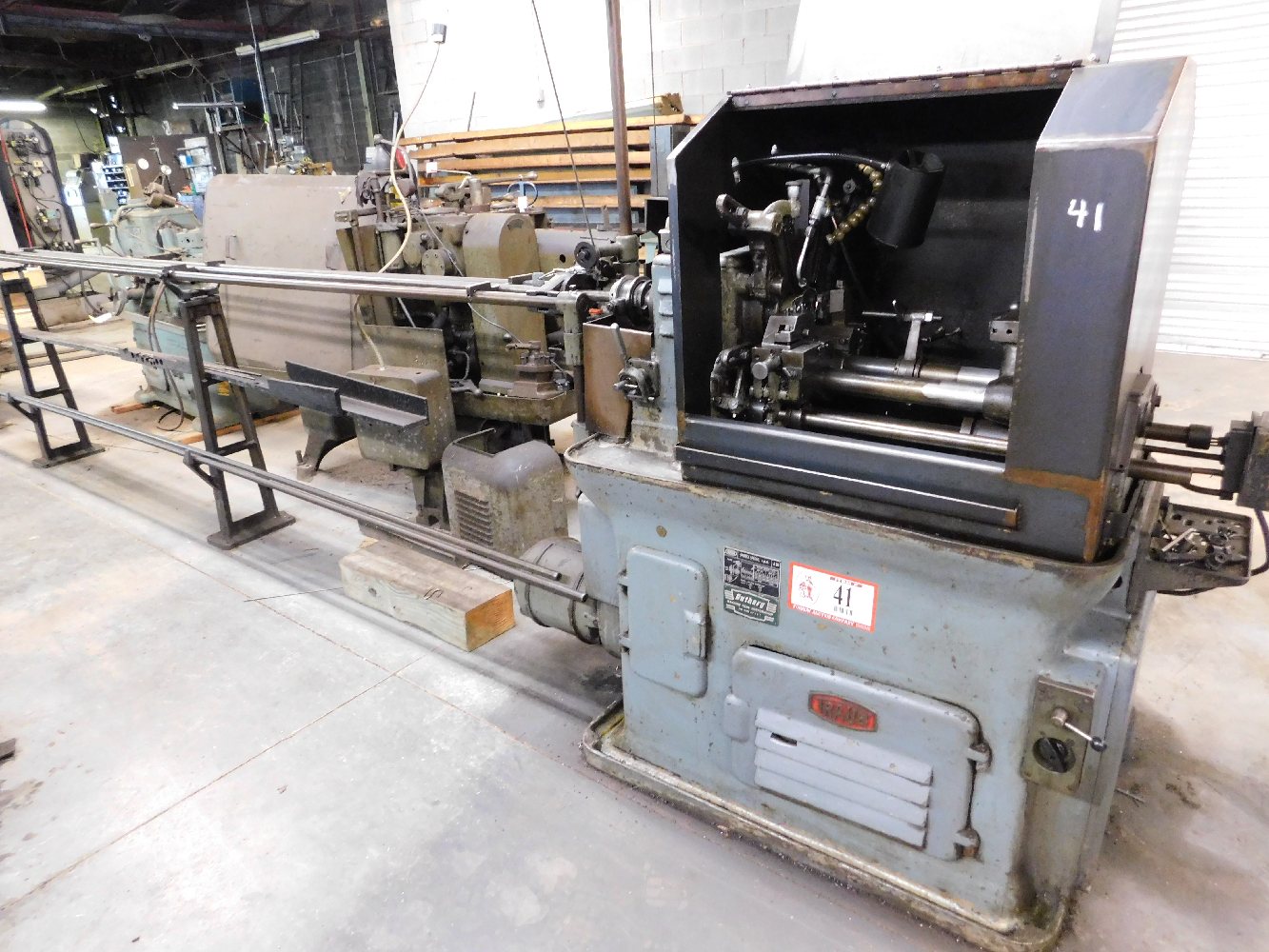 Traub Automatic Screw Machine with Bar Cutoff Model A36
