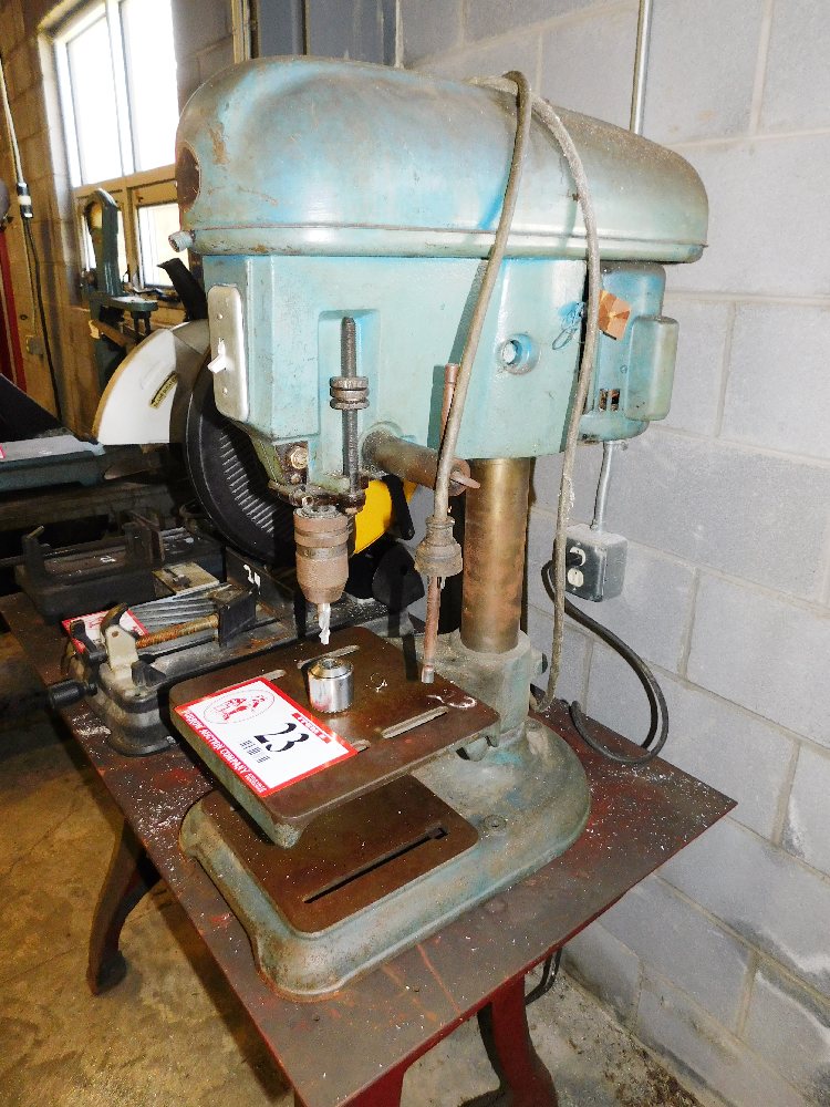 Rockwell Delta Bench Top Drill Press with Custom Marked Table