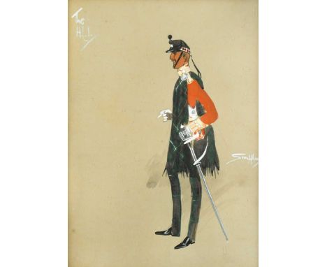 § Charles Johnson Payne, 'Snaffles' (1884-1967) 'The H.L.I' - An officer of the Highland Light Infantrysigned centre right 'S