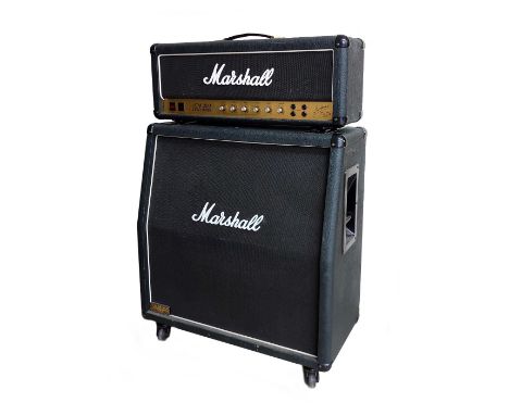 1981 Marshall JCM 800 1959 Super Lead 100 watt Mk II guitar amplifier, made in England, ser. no. 02382N; together with a Mars