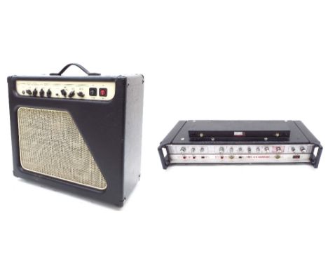 HH electronic V-S Musician amplifier head, serial no. 19907; together with a Valve Edition 15 guitar amplifier in need of att
