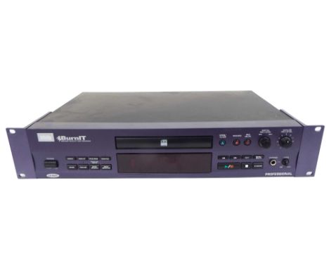 HHB Burnit CDR-830 compact disc recorder, with remote and manuals