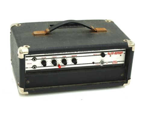 Allan Gordon 20 Bass guitar amplifier, made in England 