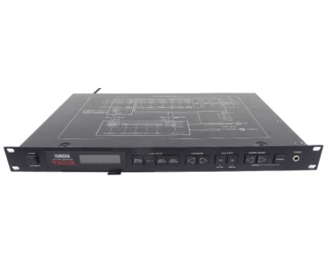 Yamaha TX81ZFM Tone Generator rack unit, made in Japan, ser. no. NN01788, with owner's manual