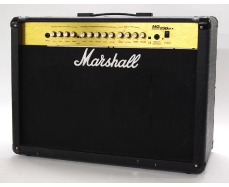 2002 Marshall MG250 DFX guitar amplifier, made in India, ser. no. I-2002-45-1017-H