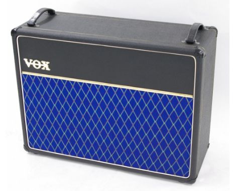 Vox 2 x 12 guitar amplifier speaker cabinet