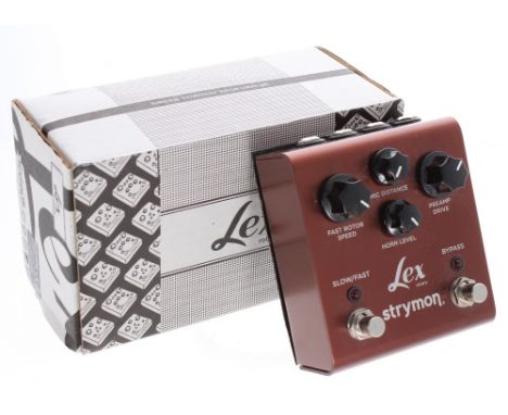 Strymon Lex Rotary guitar pedal, boxed