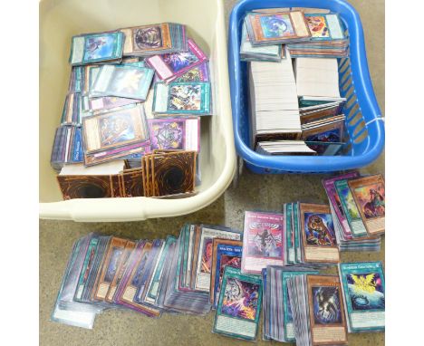 1200 Yu Gi Oh first edition cards including rares, Fiend, Warriors, Beasts, etc. 
