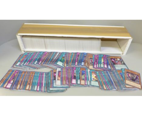 1200 Yu Gi Oh first edition cards including rares, Fiend, Warriors, Beasts, etc. 