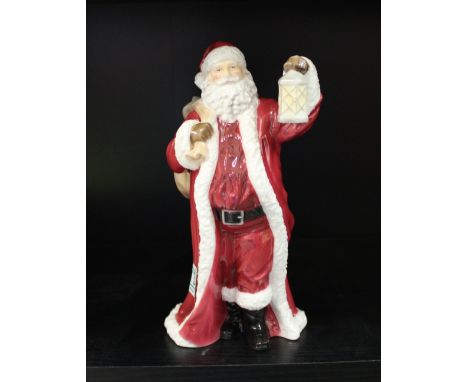 Royal Worcester Limited Edition Figure Father Christmas: boxed with cert 