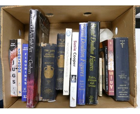 A collection of Ceramic History &amp; Reference Books to include: The Life of Josiah Wedgwood Vol I &amp; II, Royal Doulton, 