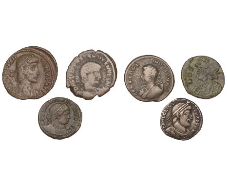 Roman Imperial Coinage, Julian II, reduced Siliqua, Arles, 360-3, pearl-diademed and draped bust right, rev. vot x mvlt xx wi
