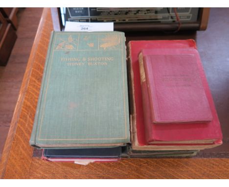 Books: The Rod & The Gun by James Wilson, Adam & Charles Black 1844; Fishing & Shooting by Sydney Buxton John Murray 1902, an