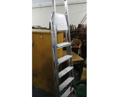 An Aluminium Step Ladder 