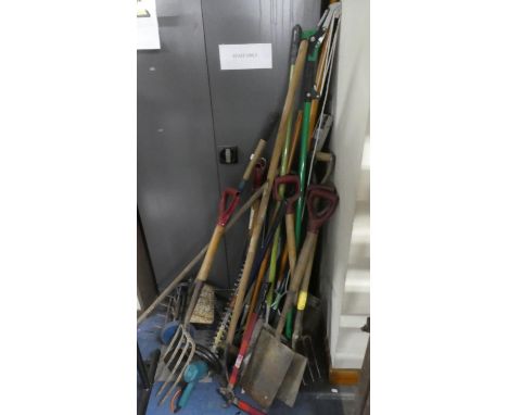 A Collection of Various Garden Tools 