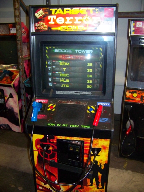 Target Terror Gold Arcade Game