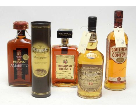 The Glenturret Original Malt Liqueur 1 bottle (35cl), The Glenturret Single Malt Scotch Whisky Aged 12 Years 1 bottle (70cl),