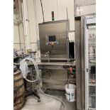 IC complete spirits filling bottle line with 10 nozzle rinser, 10 head filler, filling point