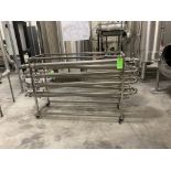 Stainless steel heat exchanger with caster