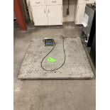 Richmond Scale LTE 48 IN X 48 IN platform scale, model WPW44-5, max 10000 lbs