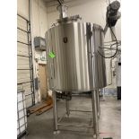 Konig 5300 liter mash tun vessel with rake, model MM-25H,jacket pressure 1.5 psig, vessel pressure