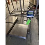 Richmond Scale LTE platform scale, model TNS6060, max 3000 lbs