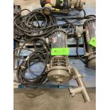 Leeson pump assembly with 1-1/2 hp motor, 230/460 vac, model C14517X5X, 1755 rpm, class group C, D