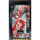 COKE VENDING MACHINE COLD DRINKS CANS AND BOTTLES