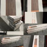 4 X MY FLOOR VILLA LAMINATE FLOORING BOARD 12MM DARK OAK AC5/33