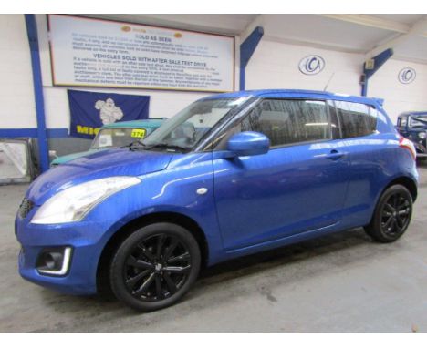 Make &amp; Model: Suzuki Swift SZ-LDate of Reg: AO66 CVPColour: Bluecc: 1242MoT: 12-01-2022Fuel Type: PETROLMileage: 36kTrans