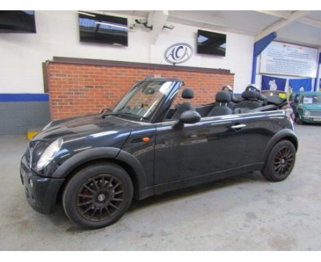 Make &amp; Model: Mini One ConvertibleDate of Reg: LN56 WNVColour: Blackcc: 1598MoT: 23-12-2021Fuel Type: PETROLMileage: 128k
