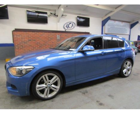 Make &amp; Model: BMW 120D M SportDate of Reg: BX63 PGEColour: Bluecc: 1995MoT: 05-08-2022Fuel Type: DIESELMileage: 78kTransm