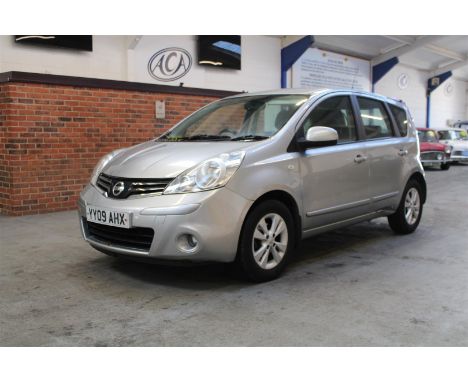 Make &amp; Model: Nissan Note Acenta DCiDate of Reg: YY09 AHXColour: Silvercc: 1461MoT: 03-08-2022Fuel Type: DIESELMileage: 1