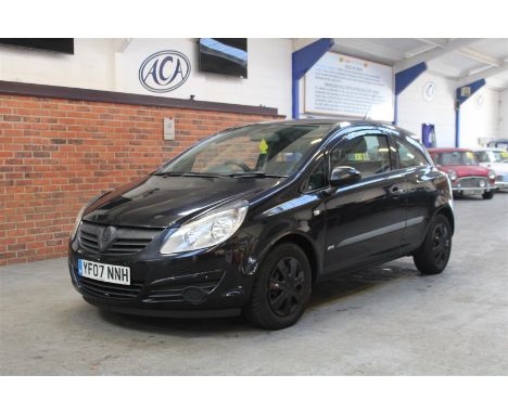 Make &amp; Model: Vauxhall Corsa Life A/CDate of Reg: YF07 NNHColour: Blackcc: 1229MoT: 22-12-2021Fuel Type: PETROLMileage: 1