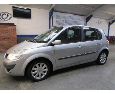 Make &amp; Model: Renault Scenic Dyn DCI106Date of Reg: WJ07 VSLColour: Silvercc: 1461MoT: 22-03-2022Fuel Type: DIESELMileage