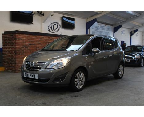 Make &amp; Model: Vauxhall Meriva SEDate of Reg: SD11 SWWColour: Browncc: 1398MoT: 22-09-2022Fuel Type: PETROLMileage: 74kTra
